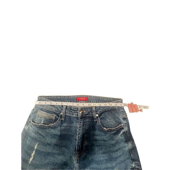 Guess Men’s distressed Straight Jeans Sz 33/32 - Picture 5 of 7
